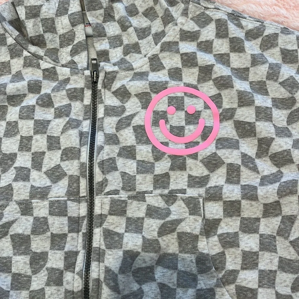 Old navy checkered hoodie